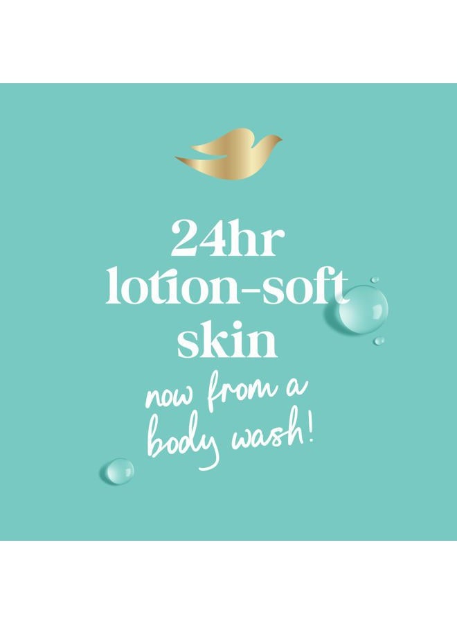 Dove Body Wash with Pump Sensitive Skin For 24hr Lotion-Soft Skin Moisturizing Skin Cleanser Gentle Hypoallergenic Formula with No Sulfates No Parabens 30.6 oz - Image 4