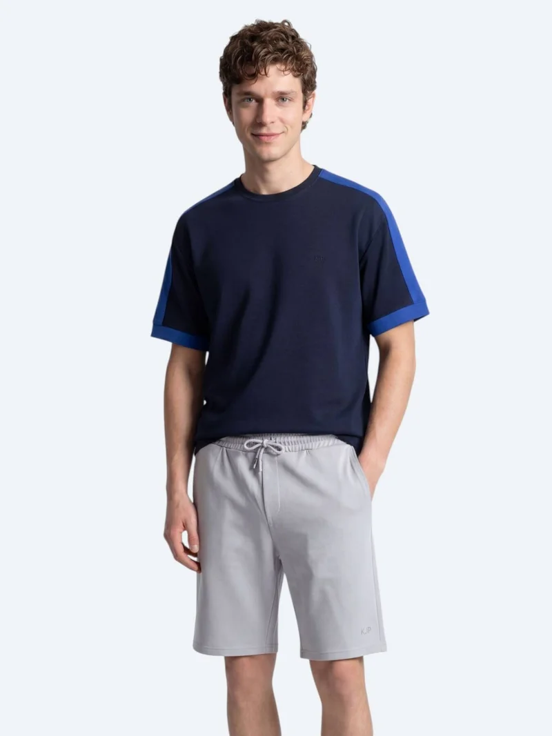 Kip Navy Blue Plain T-Shirt