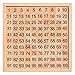 MERRYHEART Wooden Montessori Math Hundred Board Counting to 100 for Kindergarten 1100 Number Board for Toddlers Montessori Counting Game Board with Storage Bag - Image 2