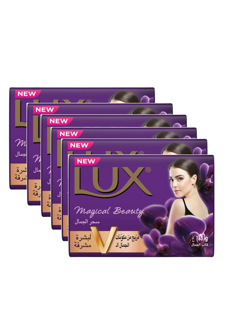 Lux Bar Soap Magical BEAUTY 6PCS*165G  - Image 1