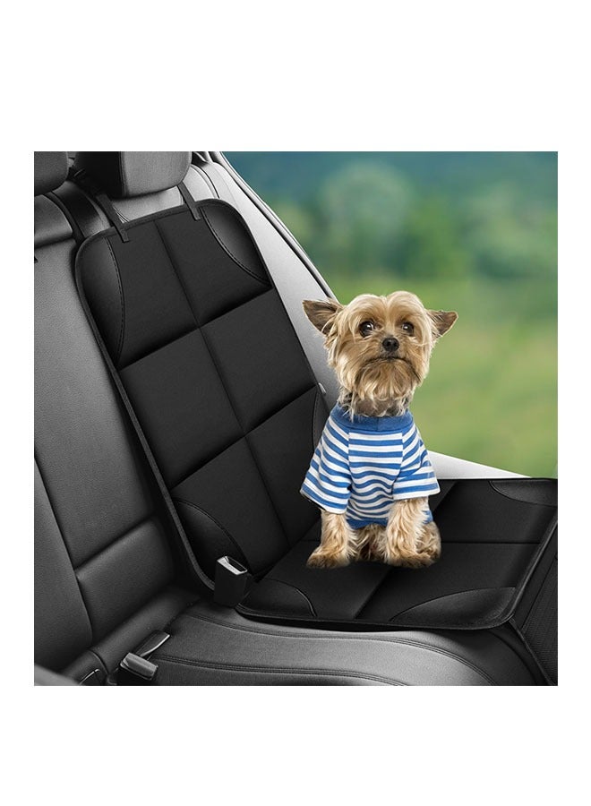 Arabest Car Seat Protector, 600D Leather Auto Seat Cover Set with Non-Slip Backing, Waterproof Seat Covers for Car with Thick Pad Back Seat Cover for Kids (No Imprints) - Image 4