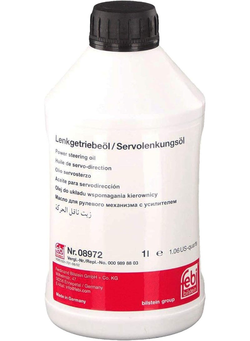FEBI BILSTEIN 08972 Power Steering Fluid 1L – Dexron II ATF Hydraulic Steering Oil