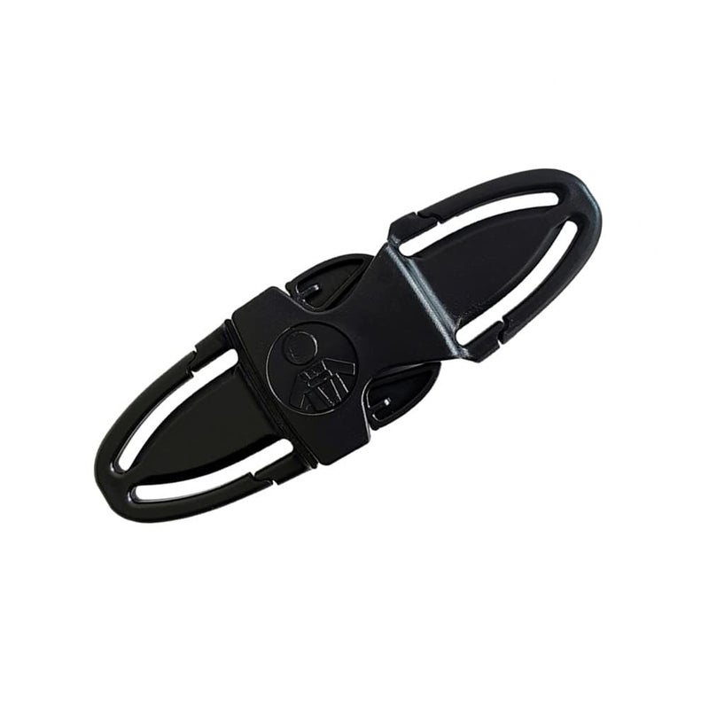 MdouLy Universal Child Car Seat Chest Harness Clip Universal Safer Belt Clip Buckle Lock Stroller Chest Clip Adjustable Guard for Baby and Kids (Light Black) - Image 2