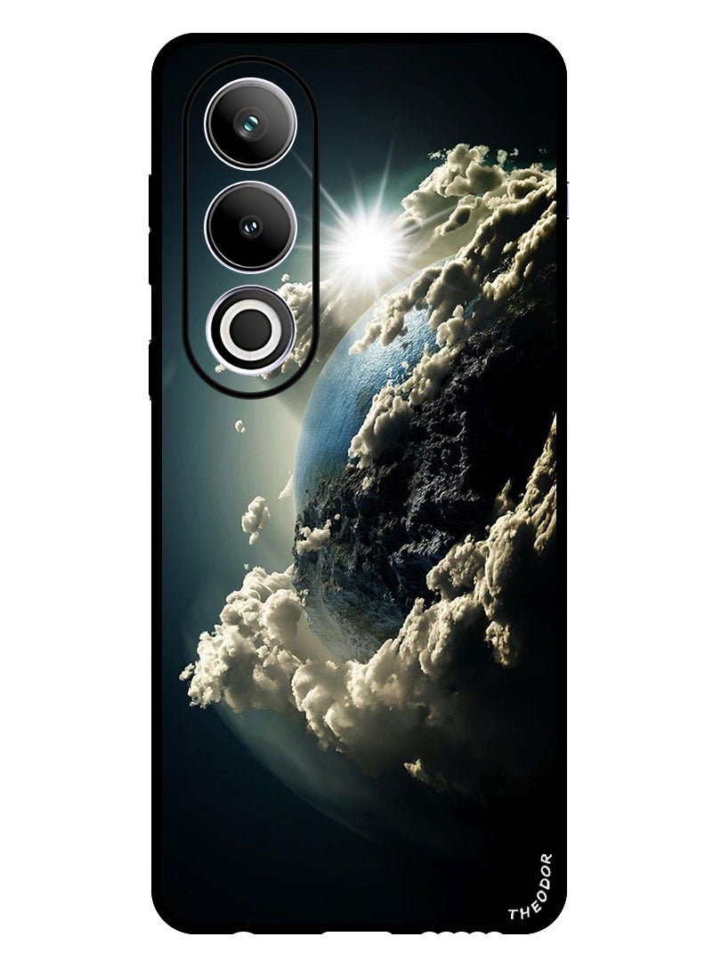 Theodor Protective Case Anti Scratch Shock Proof Bumper Cover For OnePlus Ace 3V Space Earth Sun - Image 1