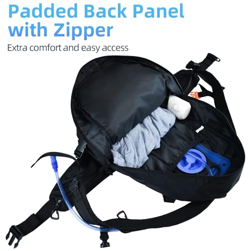 AUMTISC Ski Backpack,25L lightweight snowboard backpack,Hydration backpack for Skiing,Snowboarding, hiking,traveling - Image 3