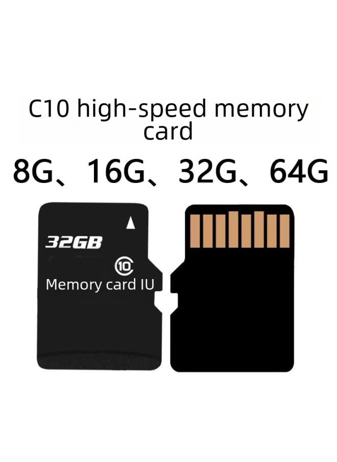 HD Cartoon Memory Card 4GB Video Recording Children Digital Camera Photo Memory Card 16g Memory Card 8g 32g-Color:Black-Capacity:TF8GB Memory Card + Card Reader  - Image 3