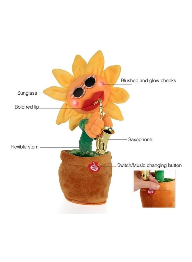 Singing Dancing Saxophone Sunflower - Image 2