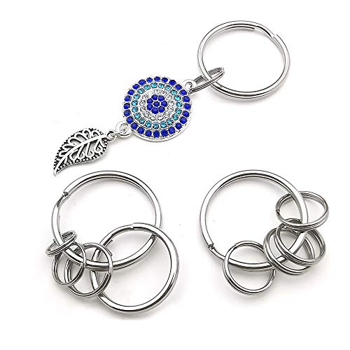 WOCRAFT 500pcs Stainless Steel Split Rings Double Loop Jump Rings Mini Connector Key Rings for Jewelry Making Necklaces Bracelet Earrings (0.7x10mm-12652) - Image 5