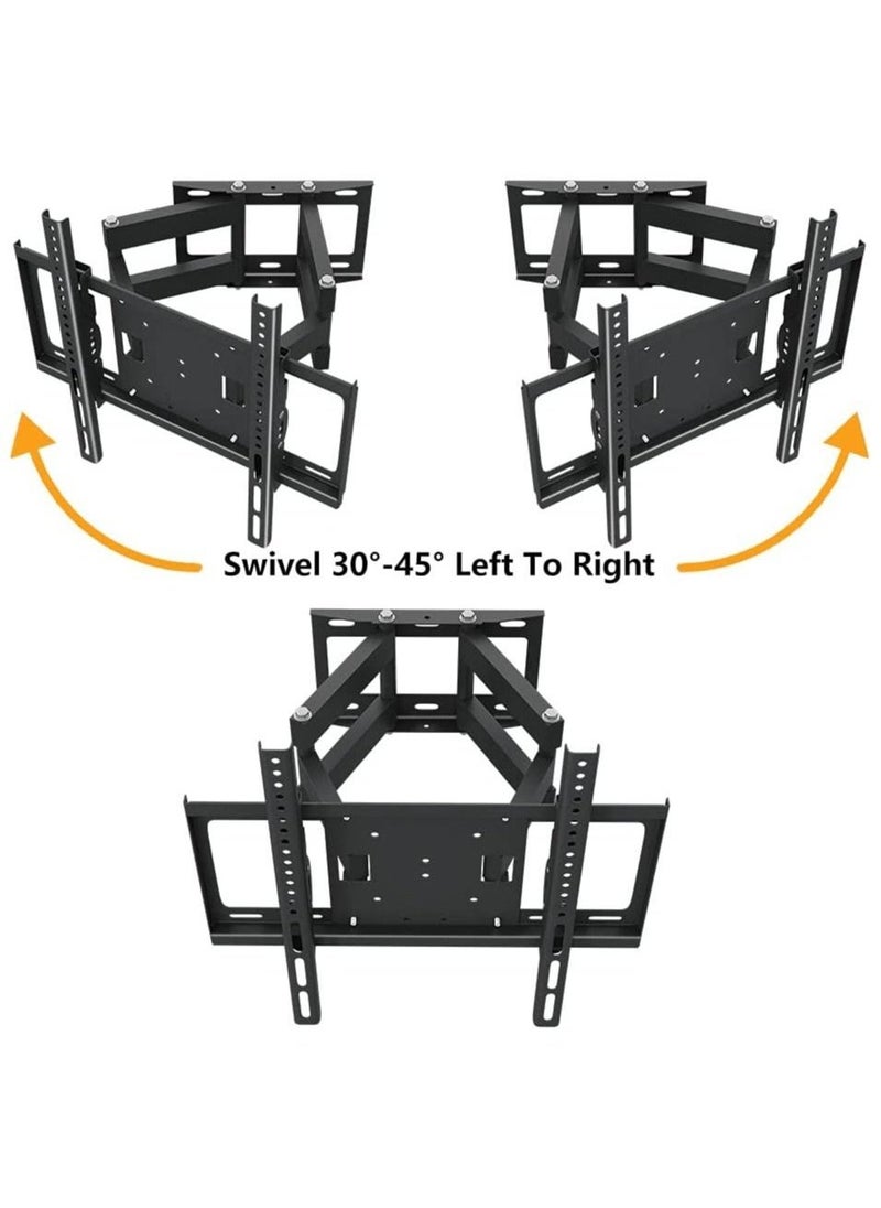 TV Stand/Television Stands for 26-75 Inch TV. Wall Mount TV Stand with Rugged Double Arm Bracket, Standard Load-bearing 26"-55", Maximum size 75 inch, Universal TV Stand Holds Up to 40kg - Image 4