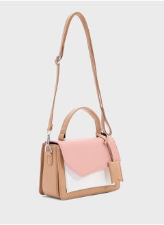 ELLA Color Block Satchel Bag  - Image 3
