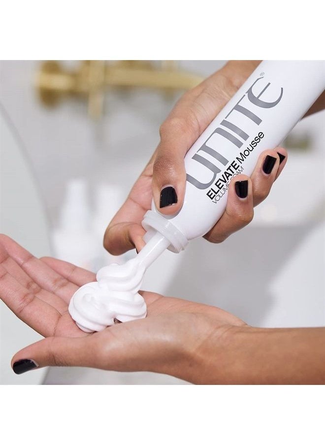 UNITE Hair ELEVATE Mousse - Volumizing Foam, 6 Oz (Pack of 1)  - Image 4