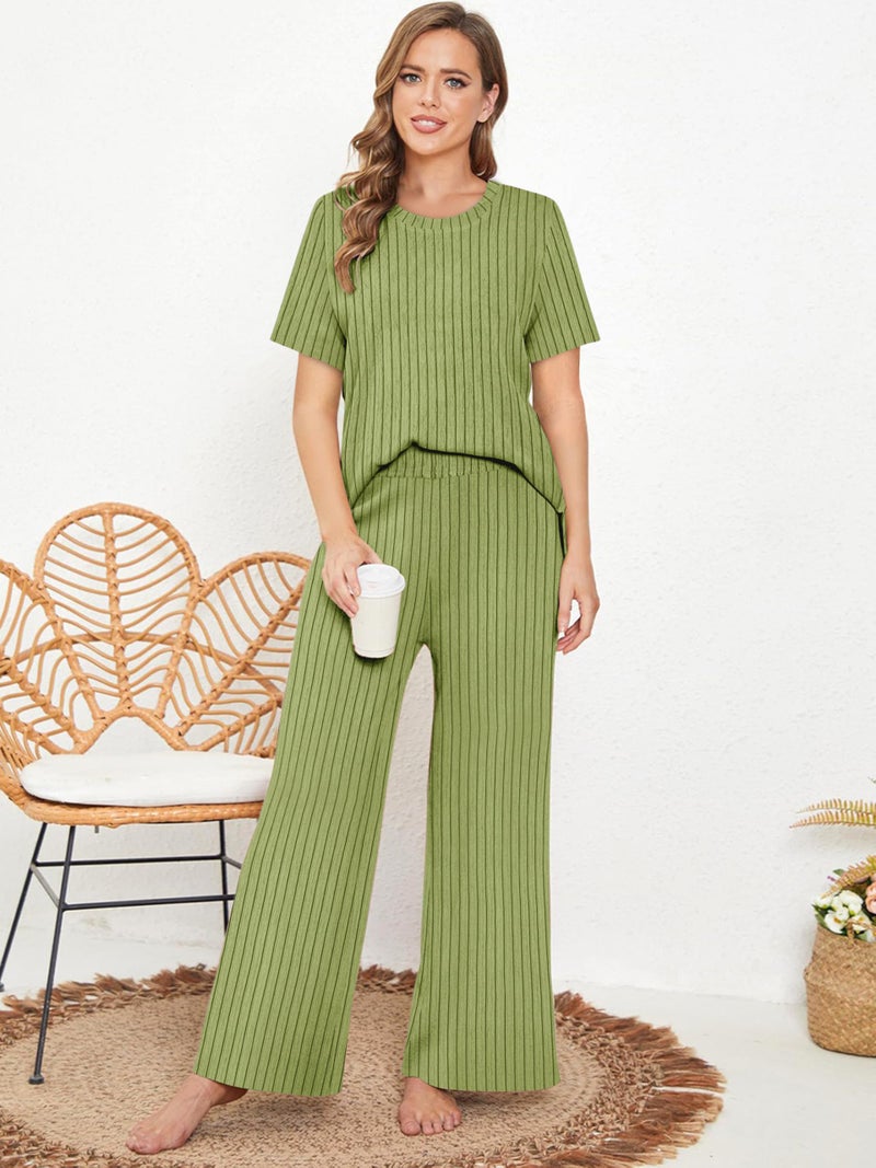 Toochki Women’s Co ord Set | Co-ord Sets For Womans | Two Piece Coord dress For Woman's | Pajama Set with Top & Pants|| Korean Night Suit|| Light Weight Printed Set || Soft & Comfy Sleepwear - Image 2