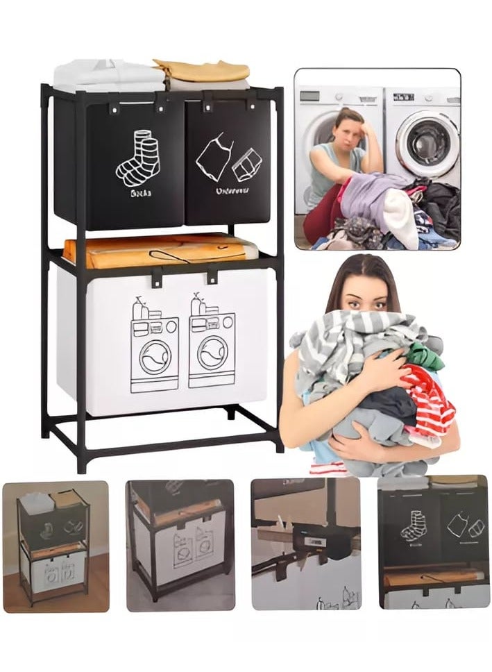 ALMUFARREJ Large Laundry Basket - Image 4