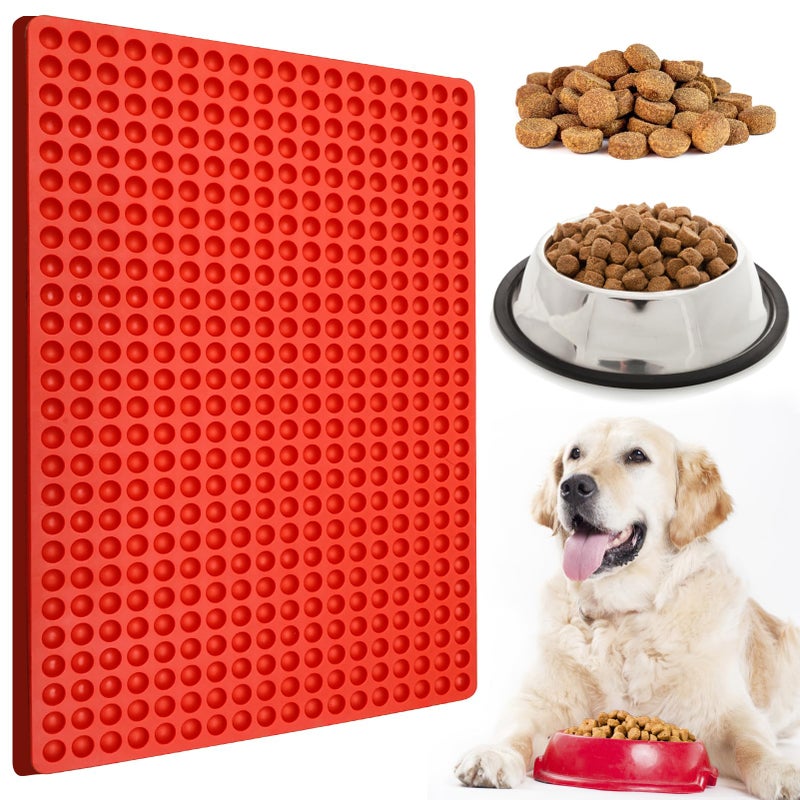 Palksky 468-Cavity Mini Round Silicone Mold/Chocolate Drops Mold/Dog Treats Pan/Semi Sphere Gummy Candy Molds for Ganache Jelly Caramels Cookies Pet Treats Baking Mold (1 Cavity - 0.02 Oz) - Image 1