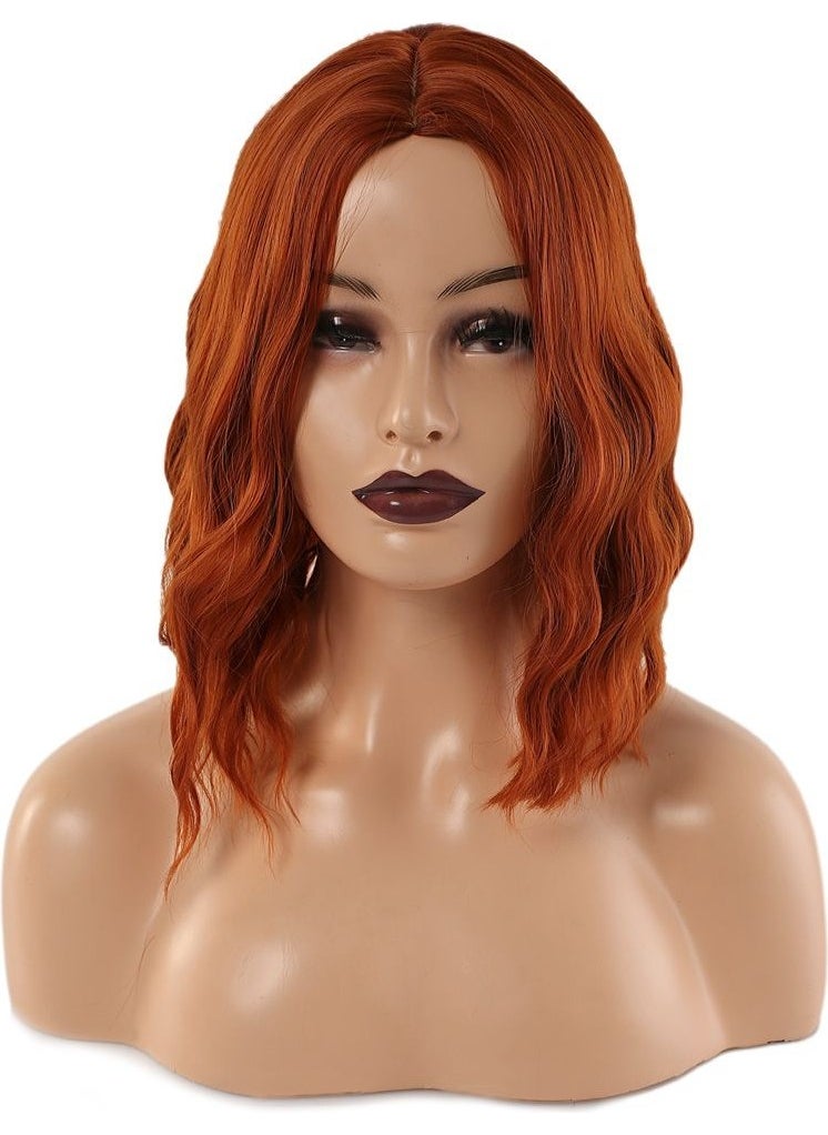 New Pr Fiber Synthetic Short Wavy Wig Without Bangs - Copper - pzsku/Z69C2565A3ADEF1968A5DZ/45/_/1737333032/e9d7b290-cf60-4518-bc11-b55de2825eb9