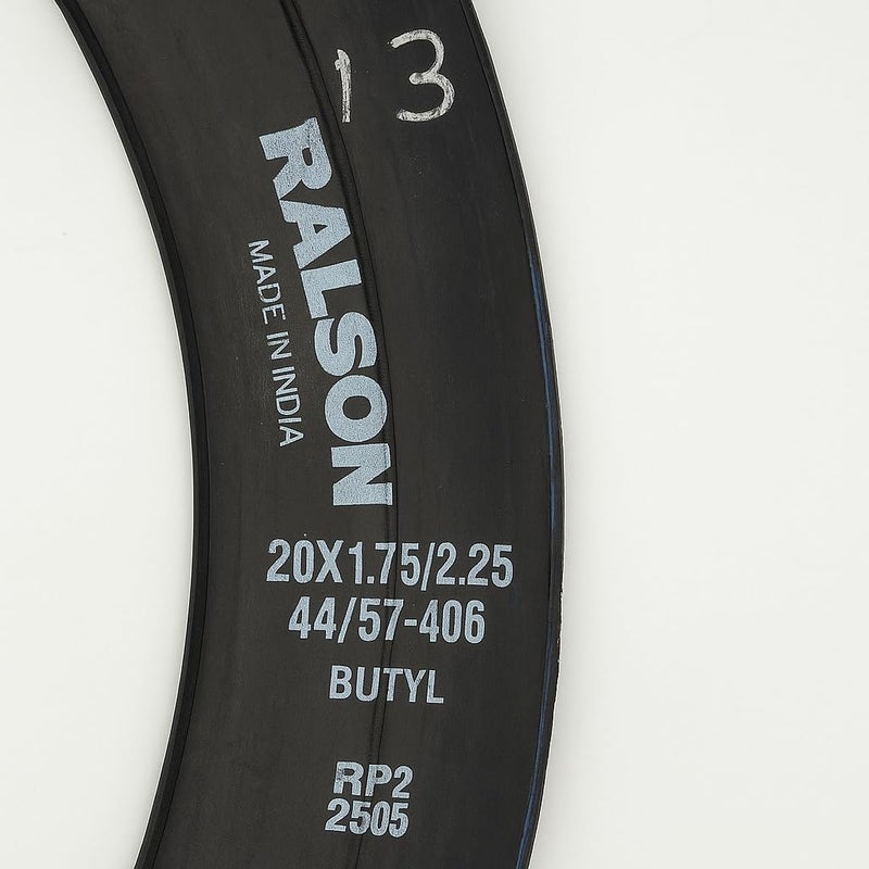 RALSON 20 Inch Bicycle Inner Tube (20x1.50–20x2.125) Fits 40-406/47-406/50-406/54-406/57-406 | 35mm AV Schrader Valve | Butyl Rubber Tube for Kids Bike, BMX, Scooter, Stroller, Folding - Image 5