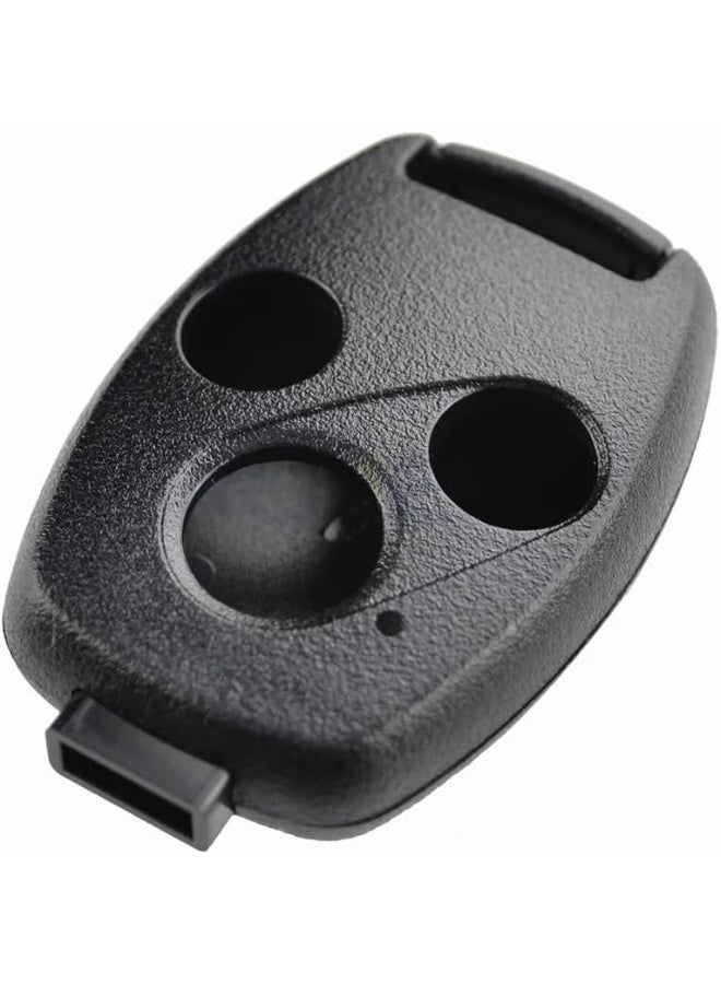 3 Buttons Remote FOB Shell Case for Honda Accord Civic Jazz Fit City Odyssey CRV Pilot Replacement Cover (Without Key Blade) - Image 3