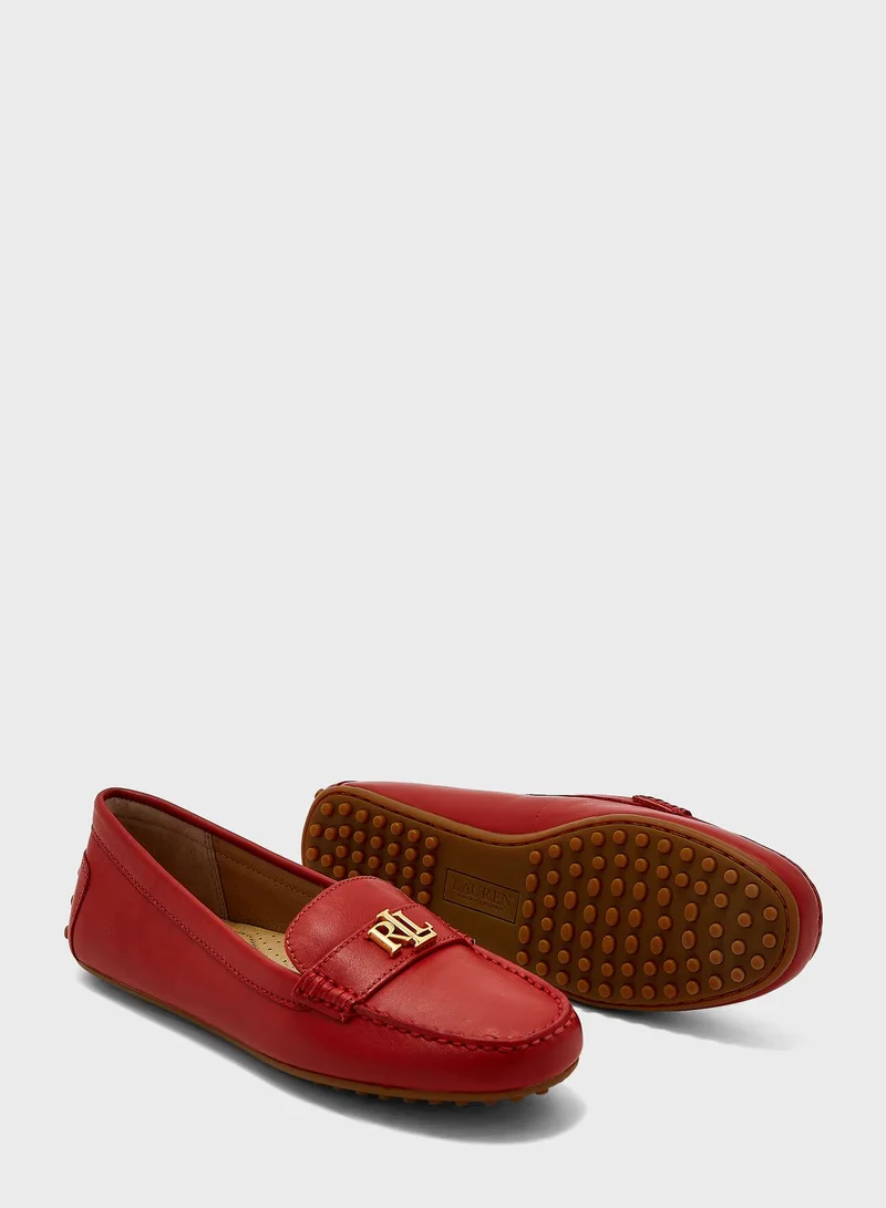 Lauren Ralph Lauren Barnsbury Flat Moccasins