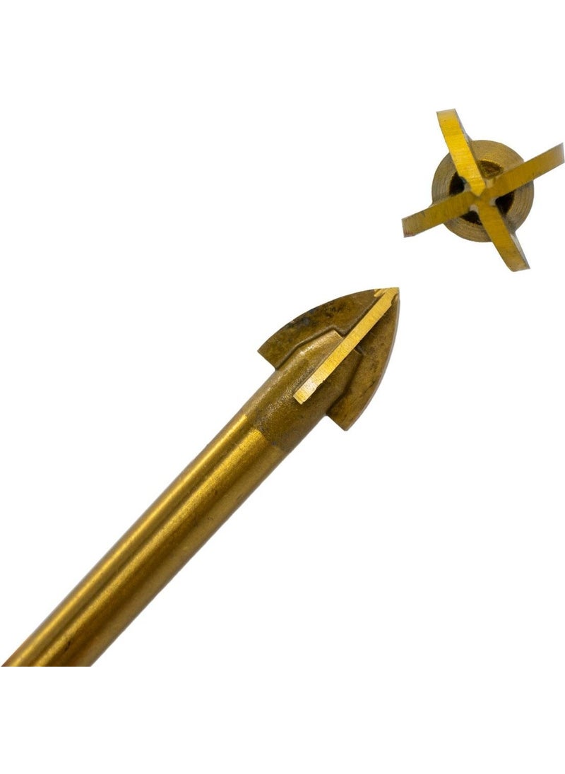 TiTi 6178 Arrow Type 4 Diamond Glass Tile Drilling Bit 14 mm  - Image 2
