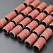 YimartÂ® 100Pcs 80 Grit Nail Art Sanding Bands for Nail Drill Bits Machine Manicure Pedicure - Image 2