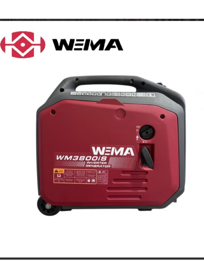 wema 3800 Watt Silent Gasoline Generator  Wema  - Image 1