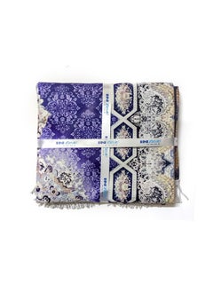 Intex Curtains House INtex Home Velvet Prayer rug - printed fabric padded with antislip layer - modern turkish design - 70 x 110 cm  - Image 5