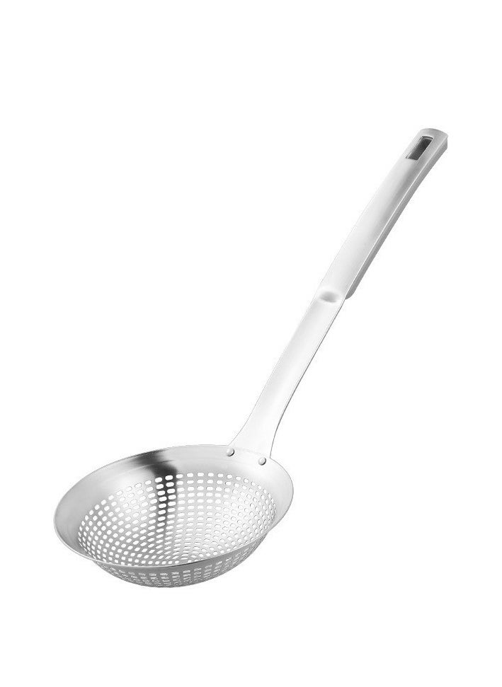 MIXDE - Spoon,304 Stainless Steel Durable Cooking Frying Colander,Rustproof Large Scoop Kitchen Strainer Fryer With Vacuum Ergonomic Handle 14.3 Inches - Image 1