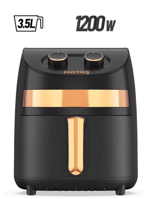 Air Fryer 3.5L 1200W 220V Air Fryers 4 Functions For Effortless , Temperature & Time Control, LCD Digital Touch Screen Best for Frying Grilling Roasting  Baking
