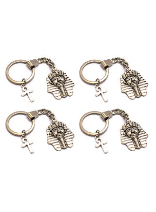 4 pieces Tutankhamun2 - Silver