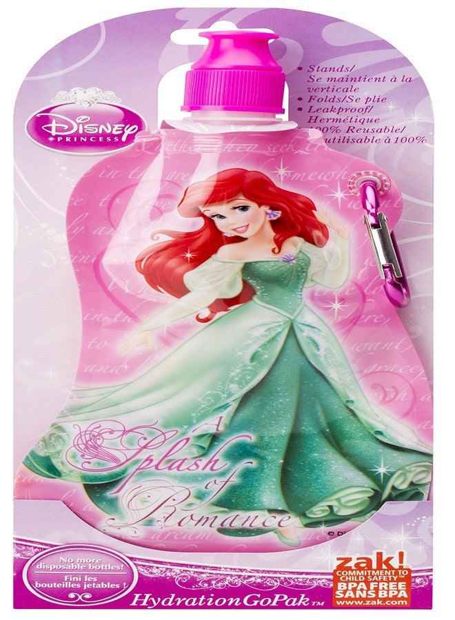 Zak Designs Disney Princess Collapsible Water Bottle by Zak Designs, 15-Ounce - Image 1