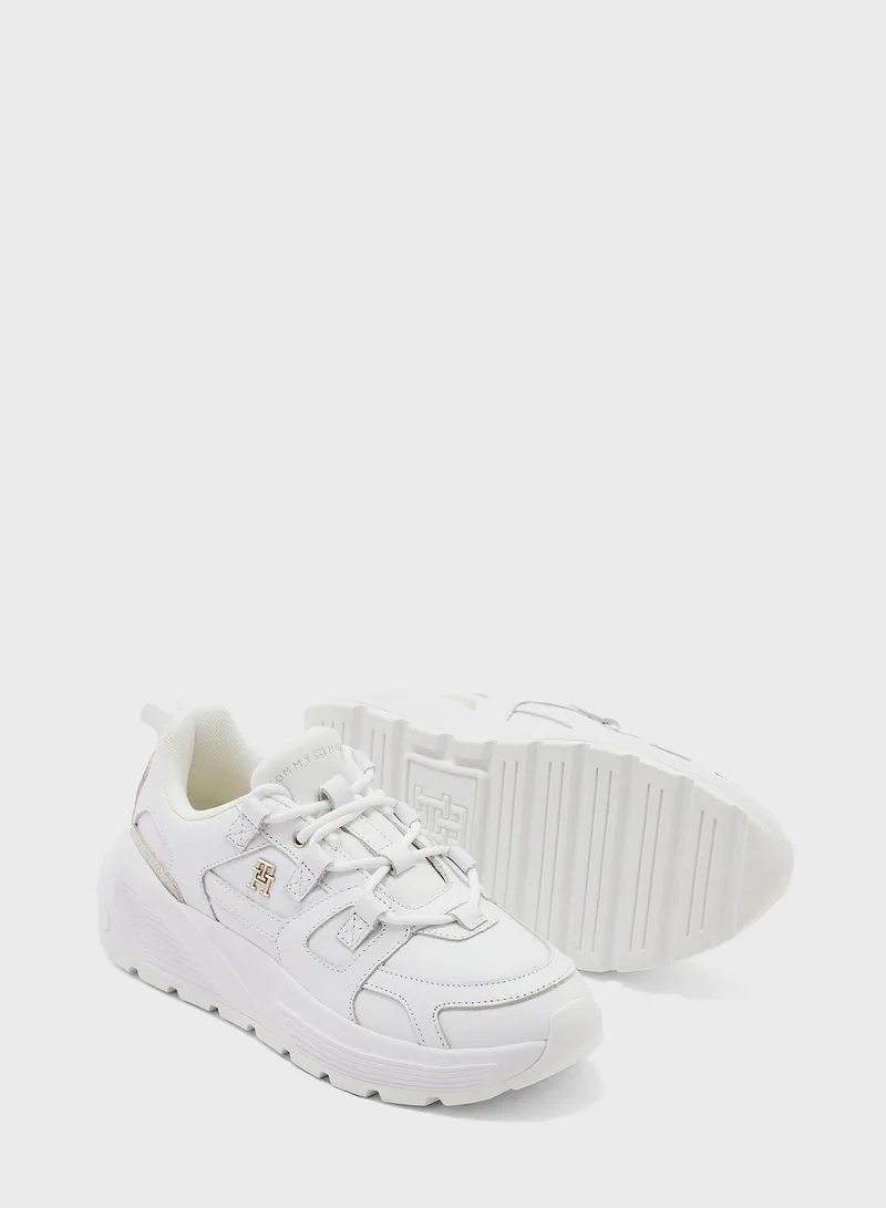 TOMMY HILFIGER Lace Up Low Top Sneakers