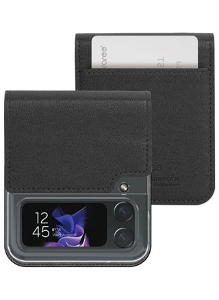 Z Flip 4 Mustang Diary Black
