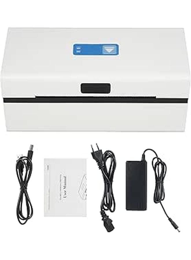 Thermal Label Printer 112mm Paper Width USB Bluetooth 220mm Per Second Shipping Retail - Image 1