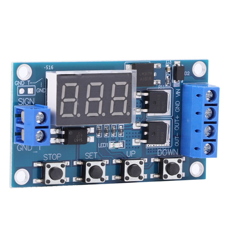 St PCB Timer Delay Switch Relay Module 5-36V 15A Optocoupler Isolation - Industrial Grade Board Fast Switching for Most Equipment - Image 5