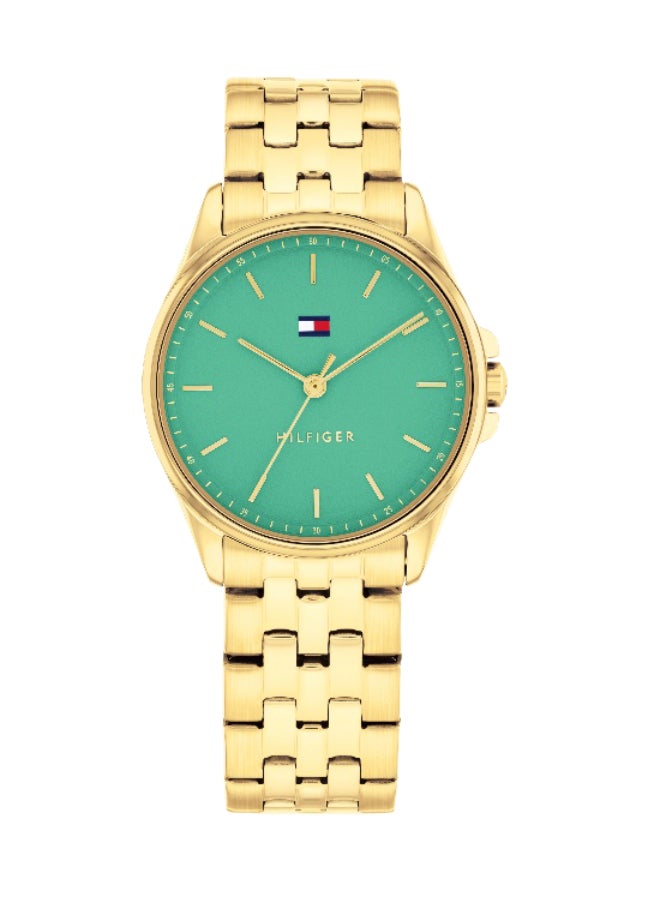 TOMMY HILFIGER ساعة تومى هيلفيغر النسائية ذات الحالة الخضراء التناظرية - 1782774 - Image 1