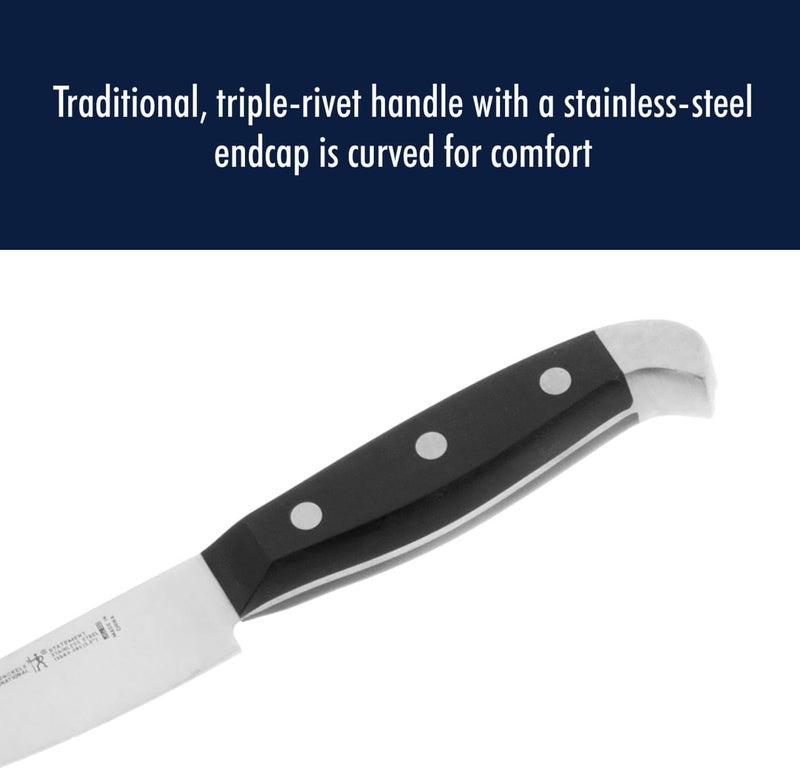 HENCKELS Statement Razor-Sharp 8-inch Bread Knife, Cake Knife, German Engineered Informed by 100+ Years of Mastery, Black - Image 4