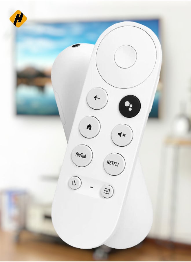 HuHa - Suitable For Google Chromecast Google Tv Google Voice Set-Top Box Remote Control Smart Tv G9N9N Voice Bluetooth Ir Remote - Image 1