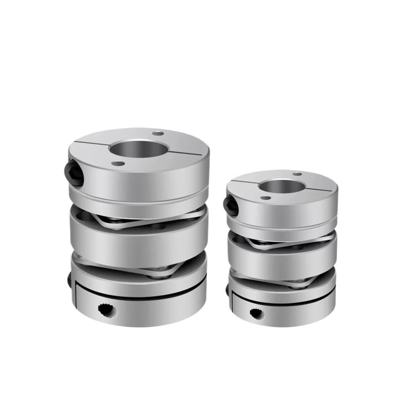 Aluminum Alloy Double Diaphragm Coupling D50mm L57mm Elastic Connector Size 12X16 - Image 4