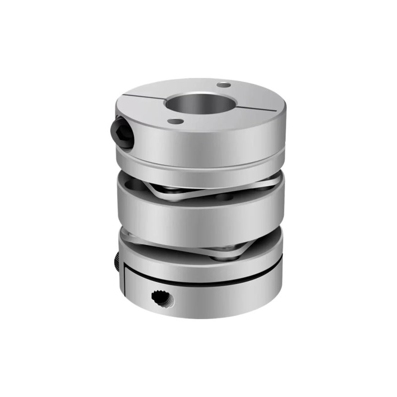 Aluminum Alloy Double Diaphragm Coupling D50mm L57mm Elastic Connector Size 12X16 - Image 2