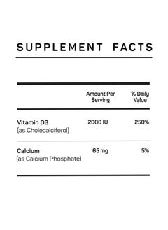 Vitamax Vitamin D3 2000IU Tab 60's  - Image 2