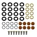 GRABOTE Fuel Injector Seal Kits Include Orings Pintle Caps Seal Spacers and Filter Baskets Universal Repair Set Assembly Replaces 0280150962 8 Set - Image 2