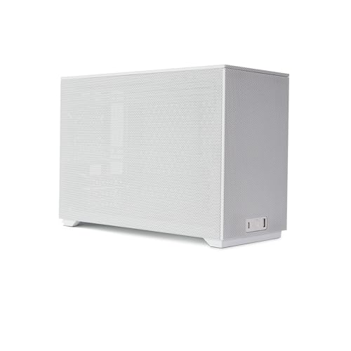 SSUPD Meshroom D Mini-ITX SFF PC Case 15L Full-Mesh Panel Tool-Free Access Supports RTX 5090 GPUs White - Image 1