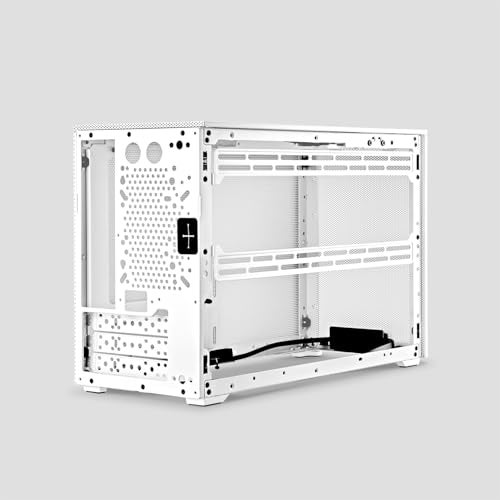 SSUPD Meshroom D Mini-ITX SFF PC Case 15L Full-Mesh Panel Tool-Free Access Supports RTX 5090 GPUs White - Image 4