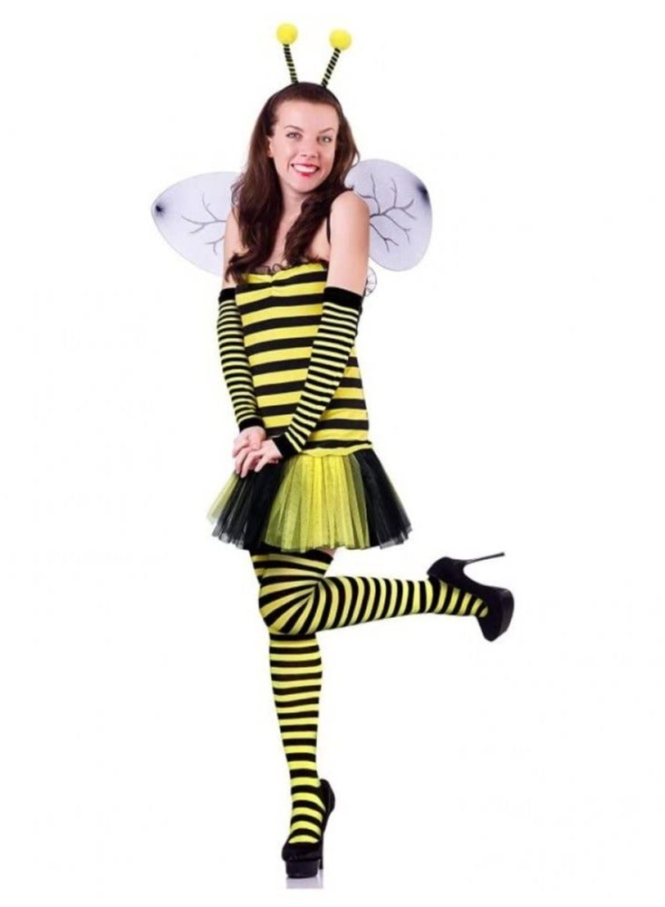 Bee Costume Set, Bee Costume Accessories Set, for Cosplay Party Costume, Bee Tutu Costume for Adults, for Cosplay Party Costume, L Size - Image 4