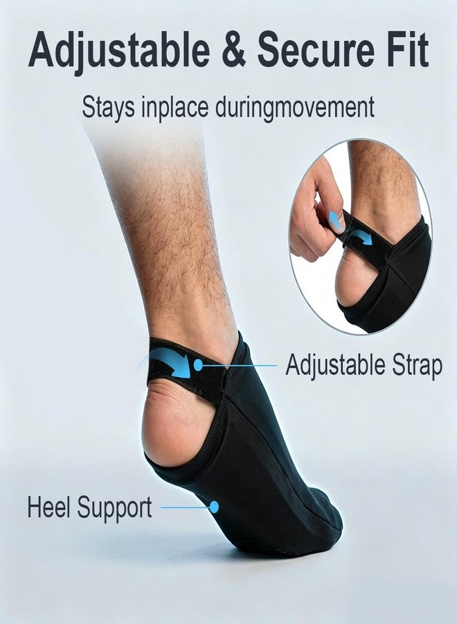 HANNEA® Hot and Cold Therapy Foot Wrap Gel Ice Pack, Reusable Adjustable Foot Pain Relief Wrap with Hook and Loop Heel Strap, Forefoot Ice Pack for Plantar Fasciitis Heel Spurs Arthritis - Image 4