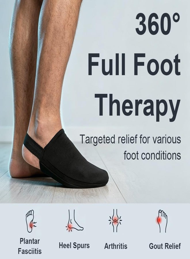 HANNEA® Hot and Cold Therapy Foot Wrap Gel Ice Pack, Reusable Adjustable Foot Pain Relief Wrap with Hook and Loop Heel Strap, Forefoot Ice Pack for Plantar Fasciitis Heel Spurs Arthritis - Image 2