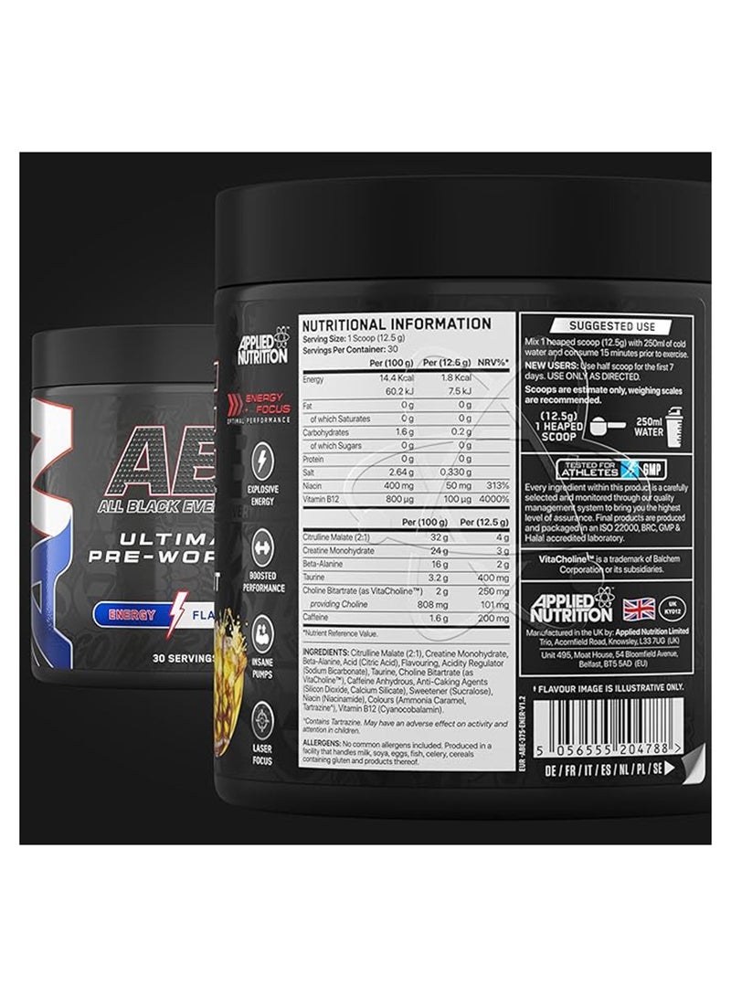 Applied Nutrition Abe Pre Workout - 30 Scoops - ENERGY - Image 2