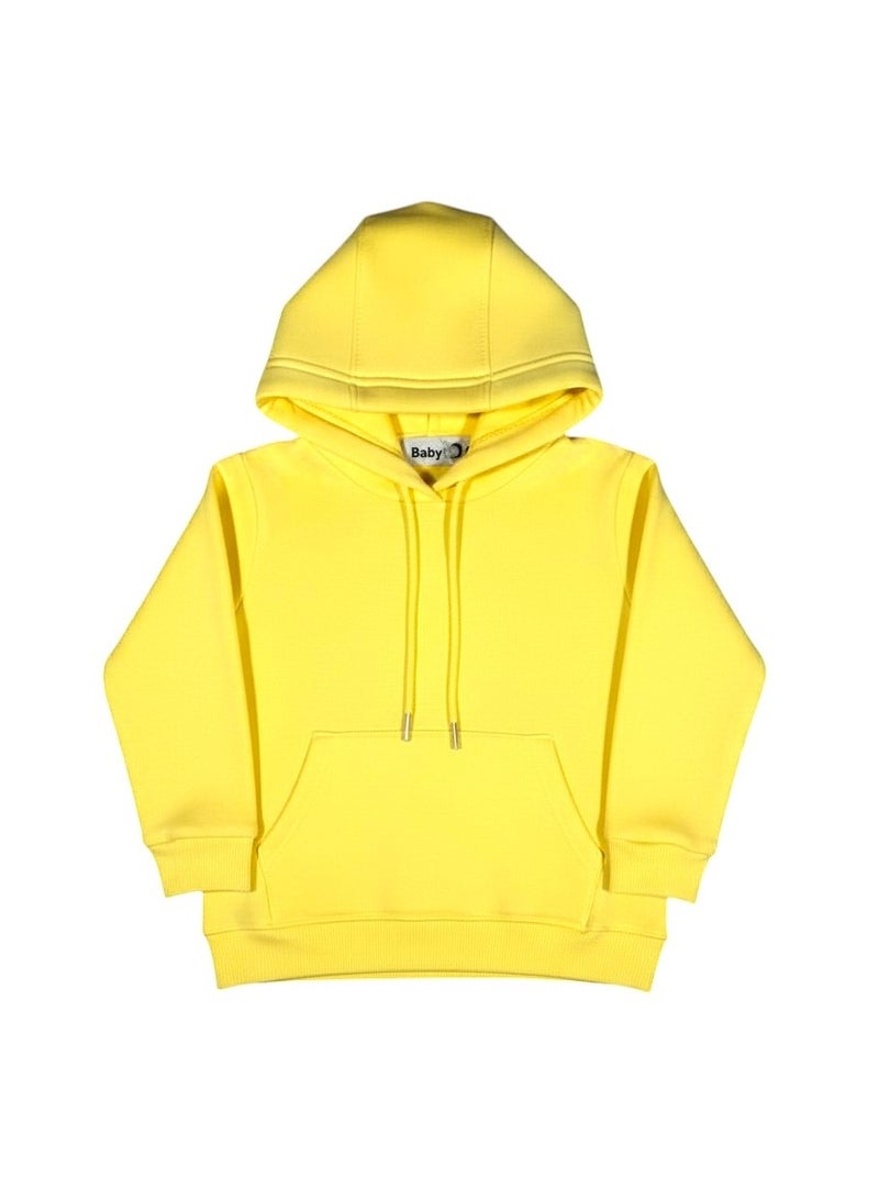 بيبي كو سويت شيرت أصفر بكابيشو ميلتون قطني (هودي) - Image 2