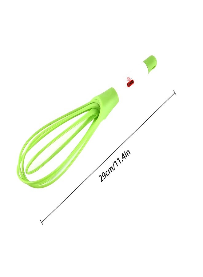 SNKM Plastic Whisk Mixer for Egg, Milk, Coffee, Juice Balloon, Coffee Hand Whisk, 2-in-1 Rotating Hand Blender Mixer (Multicolour, Pack of 1) - Image 4