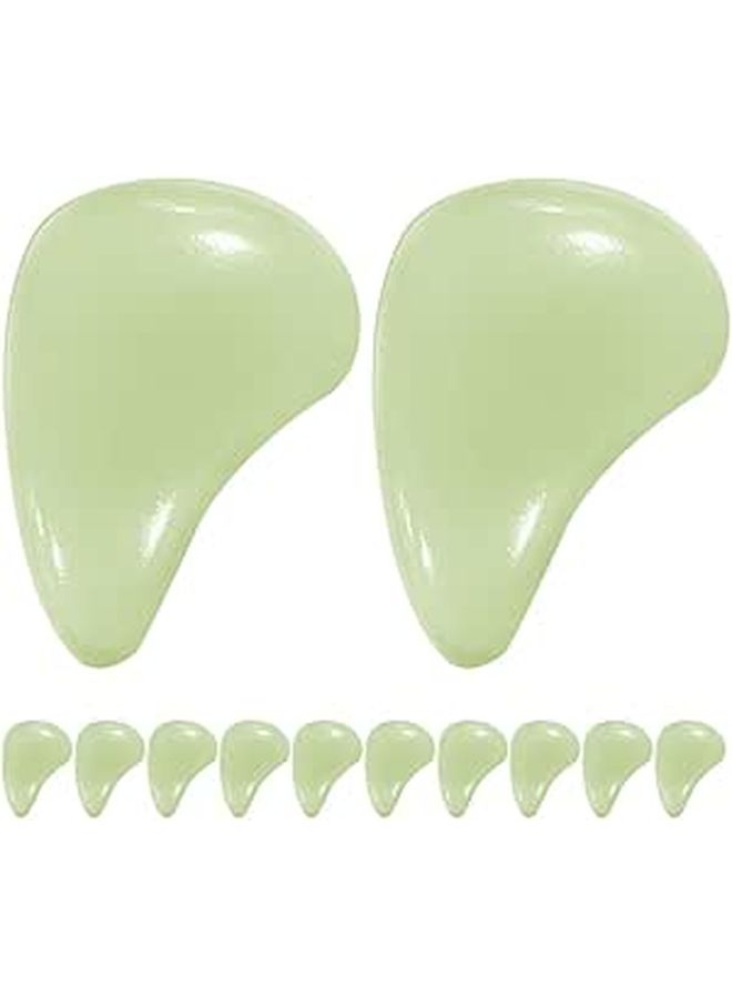 Garneck 12 Pcs Luminous Corner Protector Guards Furniture Safety Edge Bumpers Drop Shape - Image 1